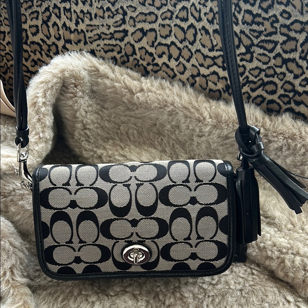 Black and Gray Designer Women's Bag
